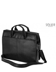torba Czarna torba z usztywnieniem na laptopa S13 - yoos.pl