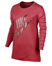 bluzka Bluzka  Sportswear Top czerwone 805247-850 - Nstyle.pl