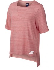 bluzka Koszulka  Sportswear Advance 15 Top różowe 838954-808 - Nstyle.pl