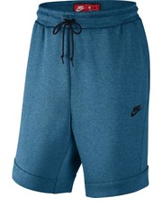 krótkie spodenki męskie Spodenki  Sportswear Tech Fleece Short niebieskie 805160-457 - Nstyle.pl