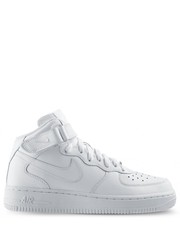 sneakersy dziecięce Buty  Air Force 1 Mid 06 białe 314195-113 - Nstyle.pl