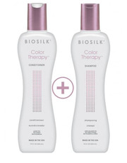 włosy BioSilk Color Therapy Odżywka 355ml+Szampon 355ml Gratis - AmbasadaPiekna.com