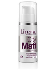 Podkład City Matt - Fluid matująco-wygładzający - pastelowy beż 206 - Lirene.com Lirene