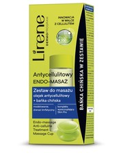 olejek Antycellulitowy ENDO-MASAŻ - Olejek antycellulitowy do masażu + bańka chińska - Lirene.com