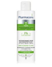 oczyszczanie twarzy Oczyszczający płyn bakteriostatyczny do twarzy, dekoltu i pleców SEBO-ALMOND-CLARIS 3% - pharmaceris.com
