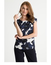 bluzka Bluzka z nadrukiem kwiatowym - Greenpoint