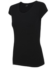 bluzka T-shirt damski TSD300 - czarny - - 4f.com.pl