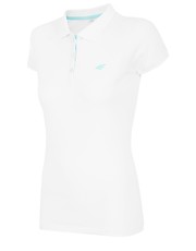 bluzka Koszulka polo damska TSD017 - biały - - 4f.com.pl