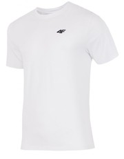 T-shirt - koszulka męska T-shirt męski TSM255 - biały - - 4f.com.pl