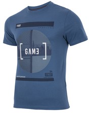 T-shirt - koszulka męska T-shirt męski TSM259 - błękitna szarość - - 4f.com.pl