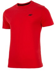 T-shirt - koszulka męska T-shirt męski TSM300 - czerwony - - 4f.com.pl