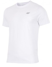 T-shirt - koszulka męska T-shirt męski TSM002 - biały - - 4f.com.pl