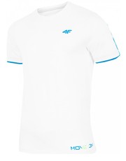T-shirt - koszulka męska T-shirt męski TSM006 - biały - - 4f.com.pl