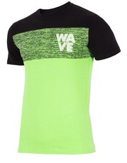 T-shirt - koszulka męska T-shirt męski TSM012 - zielony neon - - 4f.com.pl
