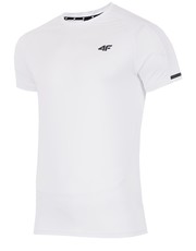 T-shirt - koszulka męska Koszulka treningowa męska TSMF212 - biały - - 4f.com.pl