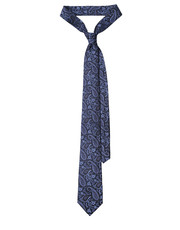 Krawat Krawat Granatowy Paisley - Lancerto.com Lancerto