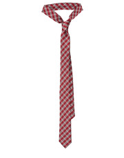 krawat Krawat Czerwony w Kratę - Lancerto.com