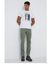 Spodnie męskie spodnie outdoorowe męskie kolor zielony - Answear.com Cmp