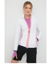 Bluza bluza sportowa damska kolor biały wzorzysta - Answear.com Cmp