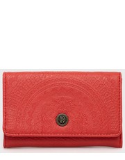 Portfel portfel damski kolor czerwony - Answear.com Roxy