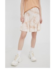 Spódnica spódnica kolor beżowy mini rozkloszowana - Answear.com Roxy