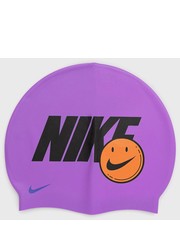 Czapka czepek pływacki Have a Day kolor fioletowy - Answear.com Nike