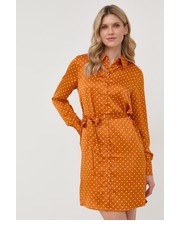 Sukienka sukienka kolor pomarańczowy mini prosta - Answear.com Guess