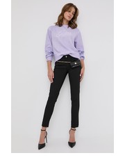 Bluza bluza damska kolor fioletowy z aplikacją - Answear.com Guess