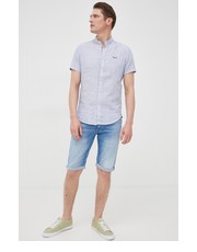 Krótkie spodenki męskie szorty jeansowe CASH SHORT męskie - Answear.com Pepe Jeans