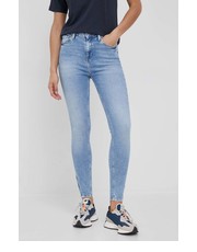 Jeansy jeansy DION ZIP damskie medium waist - Answear.com Pepe Jeans