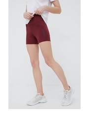 Spodnie TERREX szorty sportowe Multi damskie kolor bordowy gładkie high waist - Answear.com Adidas