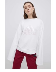 Bluza bluza damska kolor biały z nadrukiem - Answear.com Adidas