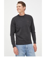 Sweter męski sweter męski kolor szary lekki - Answear.com Tommy Hilfiger