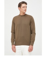 Sweter męski sweter męski kolor zielony lekki - Answear.com Tommy Hilfiger