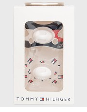 Dodatki dla dzieci smoczek niemowlęcy (2-pack) kolor biały - Answear.com Tommy Hilfiger