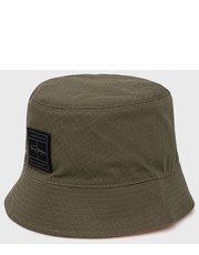 Kapelusz kapelusz bawełniany kolor zielony bawełniany - Answear.com Tommy Hilfiger