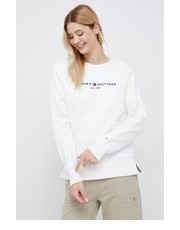 Bluza bluza bawełniana damska kolor biały z aplikacją - Answear.com Tommy Hilfiger