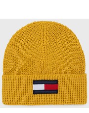 Czapka dziecięca czapka dziecięca kolor żółty - Answear.com Tommy Hilfiger