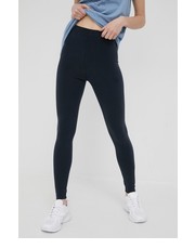 Legginsy legginsy damskie kolor granatowy gładkie - Answear.com Tommy Hilfiger