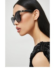 Okulary okulary przeciwsłoneczne damskie kolor czarny - Answear.com Love Moschino