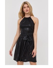 Sukienka sukienka kolor czarny mini rozkloszowana - Answear.com Love Moschino