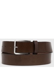 Pasek męski pasek skórzany męski kolor brązowy - Answear.com Calvin Klein 
