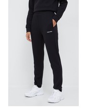 Spodnie spodnie dresowe damskie kolor czarny gładkie - Answear.com Calvin Klein 