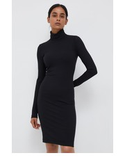 Sukienka sukienka kolor czarny mini dopasowana - Answear.com Calvin Klein 