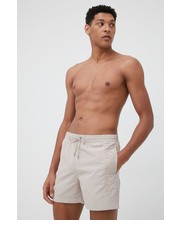 Strój kąpielowy szorty kąpielowe kolor beżowy - Answear.com Calvin Klein 