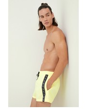 Strój kąpielowy szorty kąpielowe kolor beżowy - Answear.com Calvin Klein 