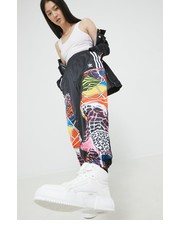 Spodnie adidas Originals spodnie dresowe damskie kolor czarny wzorzyste - Answear.com Adidas Originals