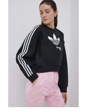 Bluza bluza damska kolor czarny z nadrukiem - Answear.com Adidas Originals