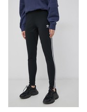 Legginsy Legginsy damskie kolor czarny gładkie - Answear.com Adidas Originals