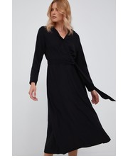 Sukienka sukienka kolor czarny midi rozkloszowana - Answear.com Lauren Ralph Lauren
